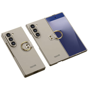 Luxury Shockproof Phone Case With Ring Holder For Galaxy Z Fold 6/7