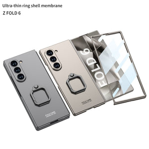Luxury Shockproof Phone Case With Ring Holder For Galaxy Z Fold 6/7