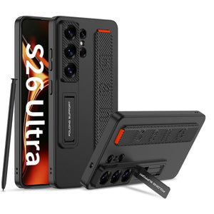 Luxury Wristband Holder Invisible Bracket Phone Case For Galaxy S26 S25 S24 S23 S22 Ultra Plus