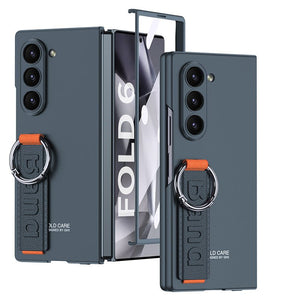 Luxury Wristband Holder Shockproof Phone Case For Galaxy Z Fold 5/6/7