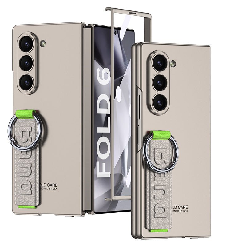 Luxury Wristband Holder Shockproof Phone Case For Galaxy Z Fold 5/6/7
