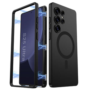 Magnetic 2 in 1 Shockproof Phone Case For Galaxy S25 Ultra