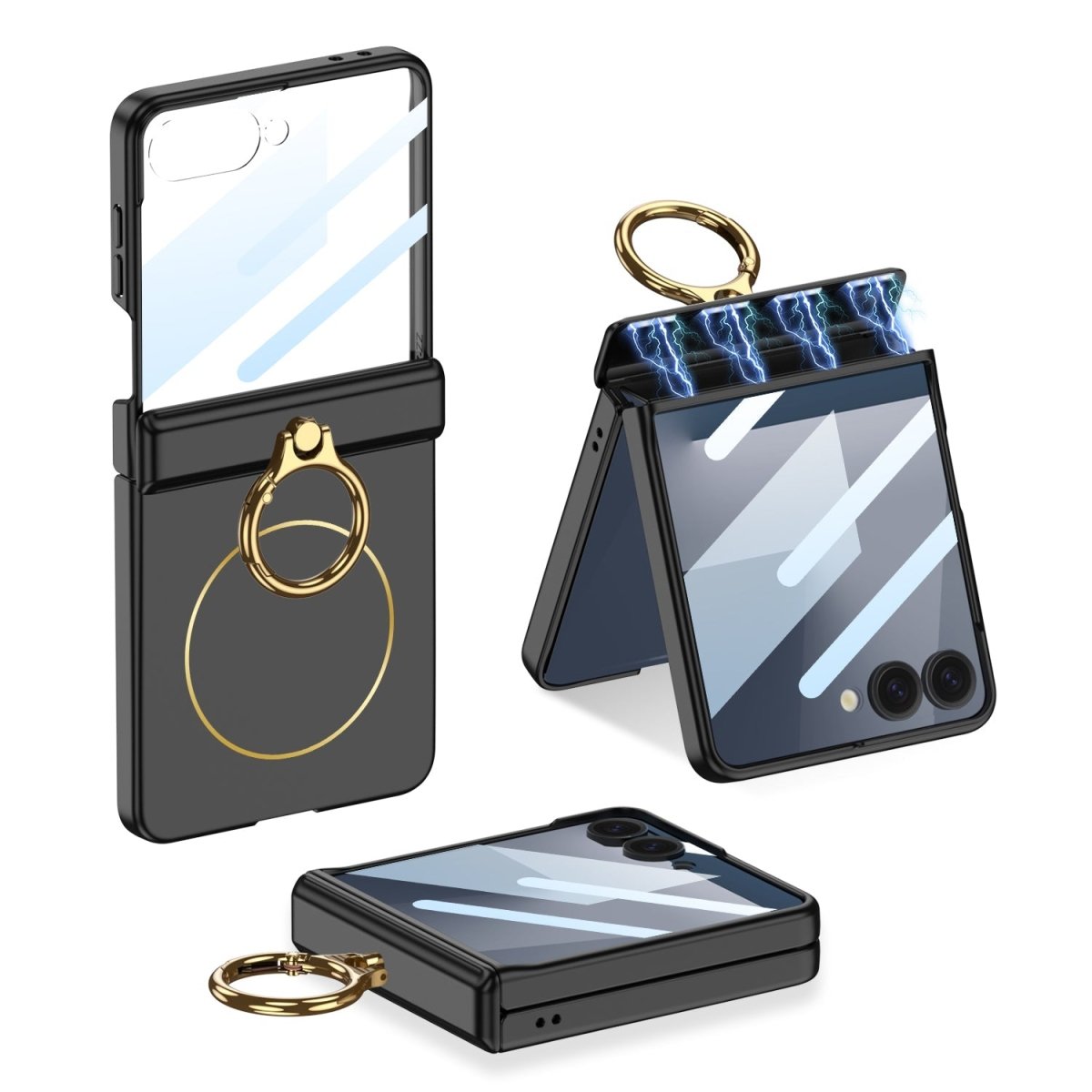 Magnetic All - included Shockproof Phone Cover For Galaxy Z Flip 7/6/5/4/3