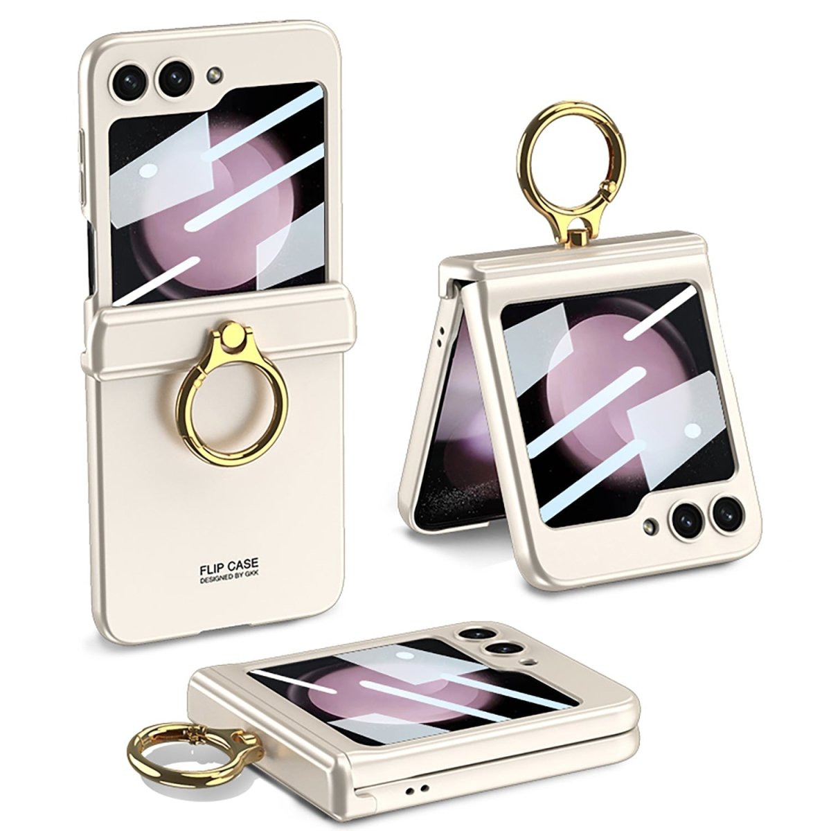 Magnetic All - included Shockproof Phone Cover For Galaxy Z Flip 7/6/5/4/3