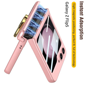 Magnetic All - included Shockproof Phone Cover For Galaxy Z Flip 7/6/5/4/3