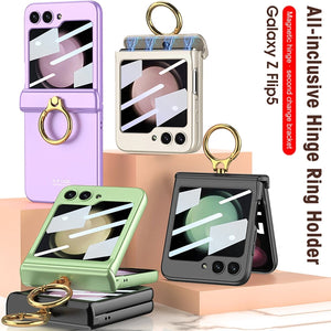 Magnetic All - included Shockproof Phone Cover For Galaxy Z Flip 7/6/5/4/3