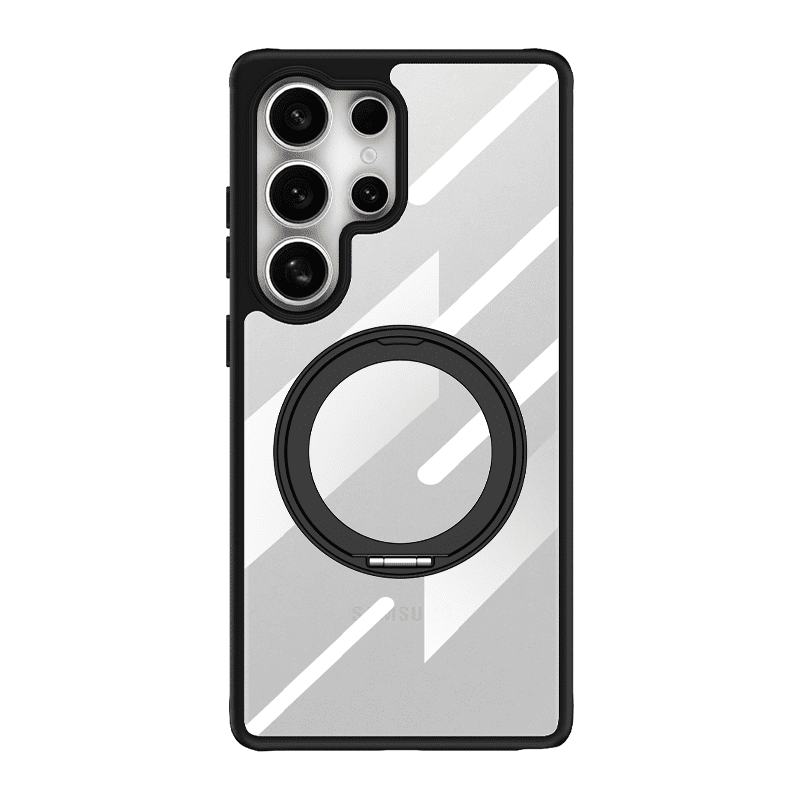 Magnetic Bracket Anti - fall Protective Phone Case For Galaxy