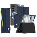 Magnetic Flip Leather Cover Card Holder Anti - Fall Shockproof Phone Case For Galaxy Z Fold 7/6/5