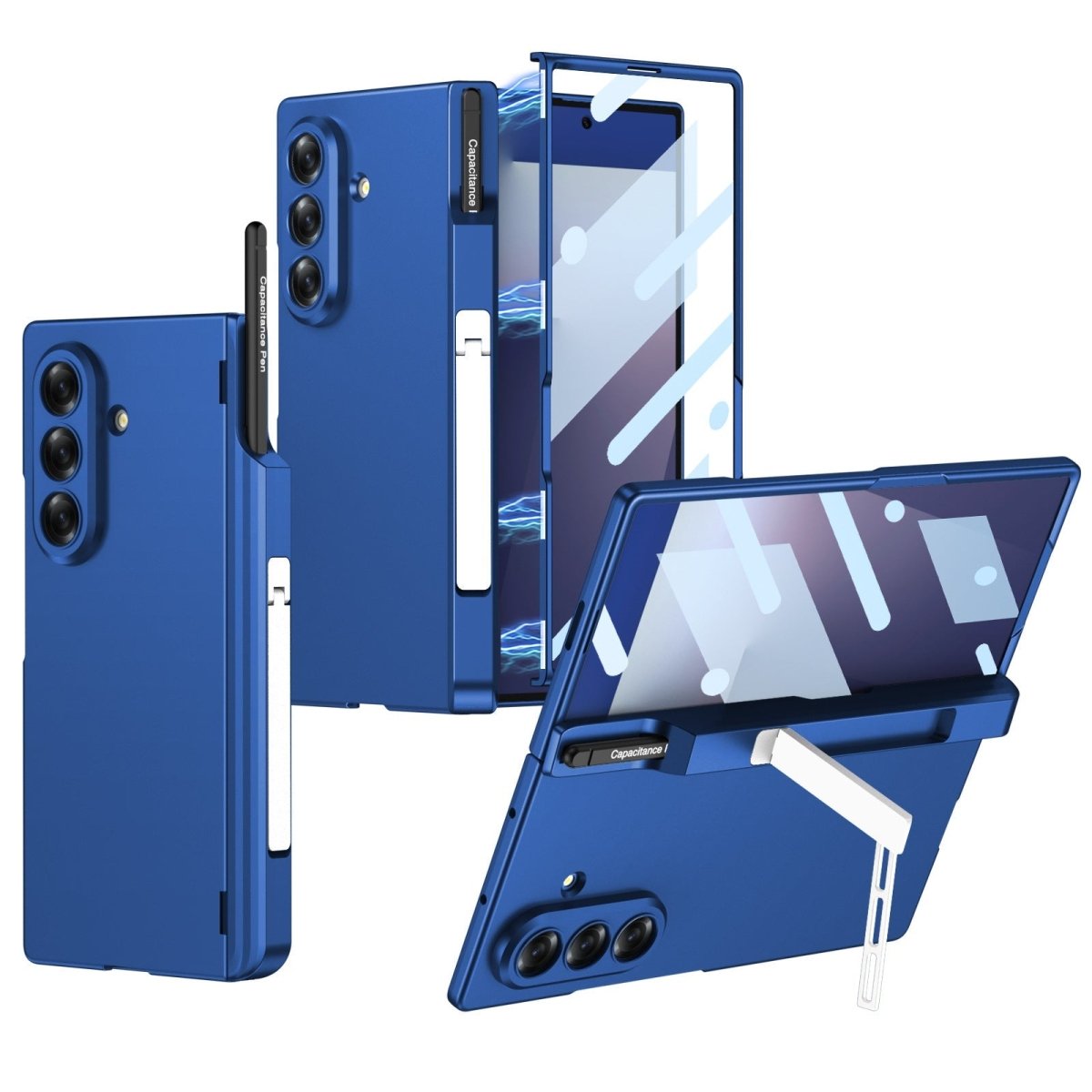 Magnetic Hinge All - included Phone Case With Pen Box For Galaxy Z Fold 7