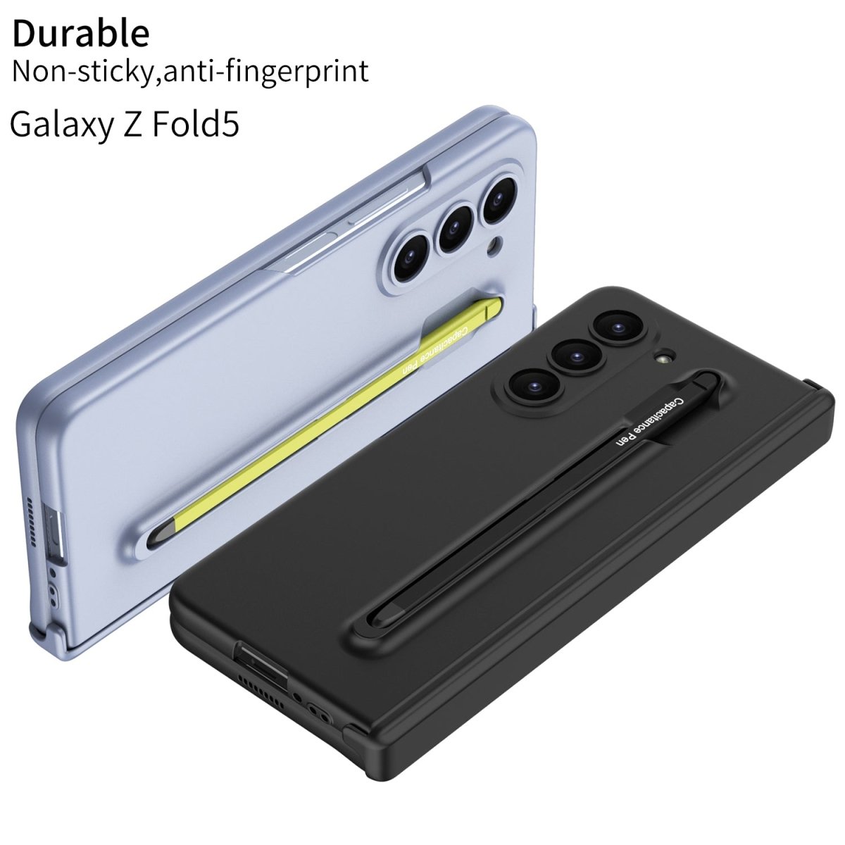 Magnetic Hinge Anti - fall Protective Phone Case With Pen Tray Shell and Film For Galaxy Z Fold5 Fold6 Fold7