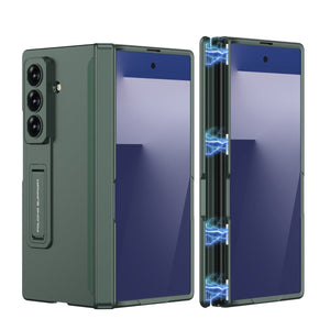 Magnetic Hinge Bracket Shockproof Phone Case For Galaxy Z Fold 6/7