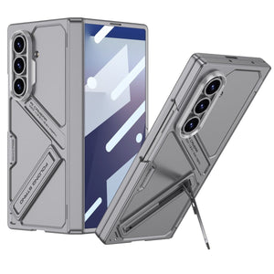 Magnetic Hinge Hidden Bracket All - included Case With Back Screen Protector For Galaxy Z Fold 6/7