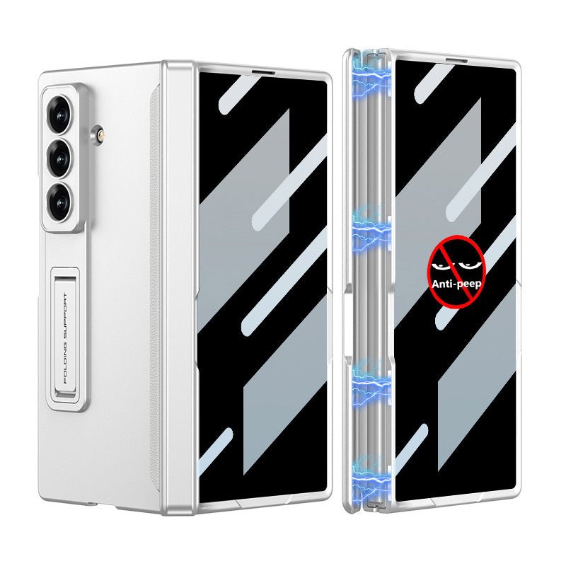 Magnetic Hinge Hidden Bracket All - included Case With Back Screen Protector For Galaxy Z Fold 7/6/5/4/3