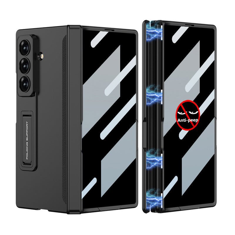 Magnetic Hinge Hidden Bracket All - included Case With Back Screen Protector For Galaxy Z Fold 7/6/5/4/3