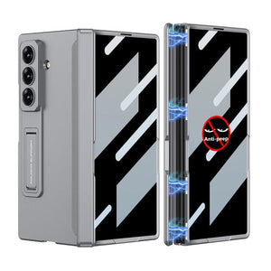 Magnetic Hinge Hidden Bracket All - included Case With Back Screen Protector For Galaxy Z Fold 7/6/5/4/3