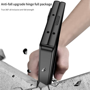 Magnetic Hinge Hidden Bracket All - included Case With Back Screen Protector For Galaxy Z Fold 7/6/5/4/3