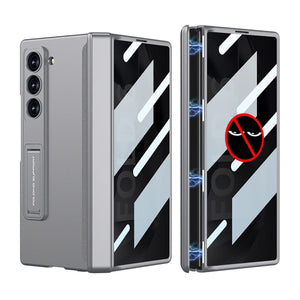 Magnetic Hinge Hidden Bracket All - included Case With Back Screen Protector For Galaxy Z Fold 7/6/5/4/3