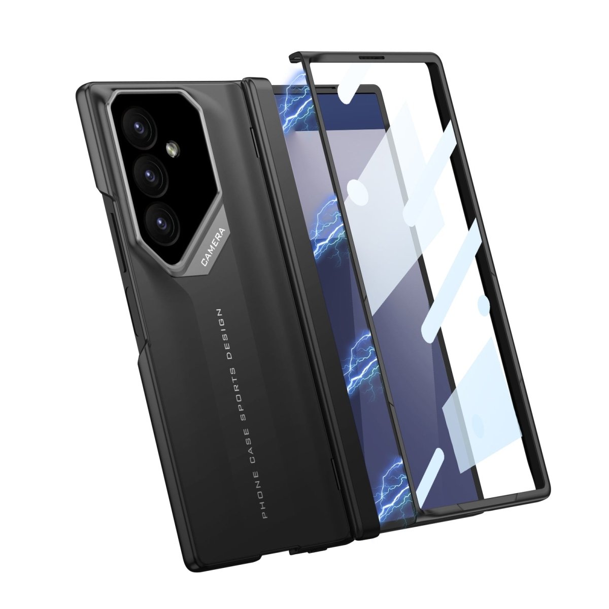 Magnetic Hinge Shockproof Phone Case With Screen Protector For Galaxy Z Fold 7/6/5/4