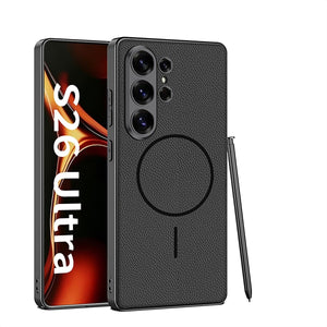 Magnetic Shockproof Phone Case Support Wireless Charge For Galaxy S26 S25 Ultra