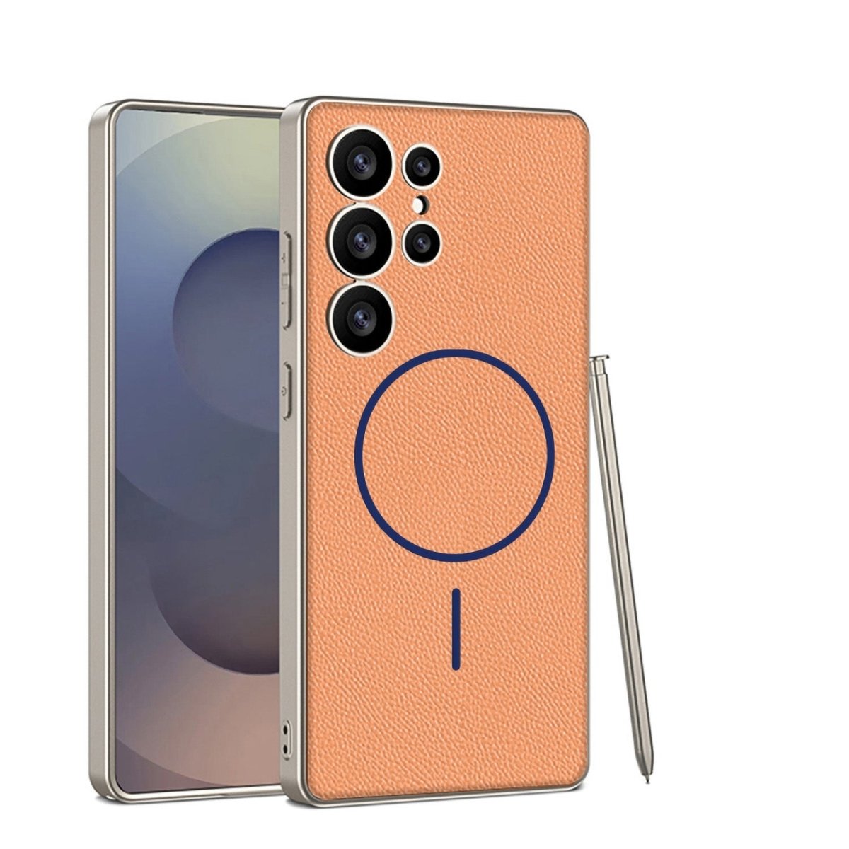 Magnetic Shockproof Phone Case Support Wireless Charge For Galaxy S26 S25 Ultra