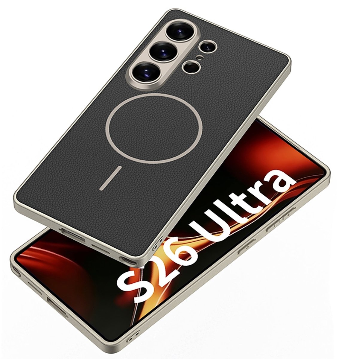 Magnetic Shockproof Phone Case Support Wireless Charge For Galaxy S26 S25 Ultra