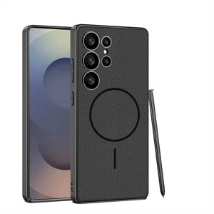 Magnetic Shockproof Phone Case Support Wireless Charge For Galaxy S26 S25 Ultra