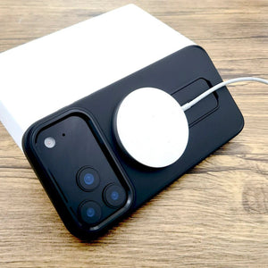 Magsafe Wireless Charging With Stand Shockproof Armor Matte Case For iPhone 17 16 15 14 13 Series