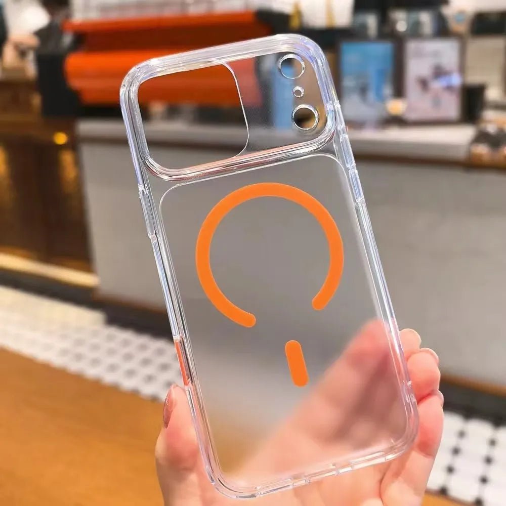 Matte Translucent Original Magsafe Active Camera Button Case For iPhone 17 Series