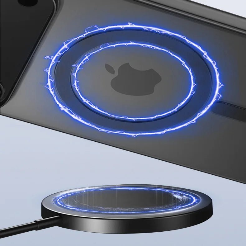 Matte Ultra Thin Clear For Magsafe Wireless Charge Case For iPhone 17 16 15 14 13 12 Series