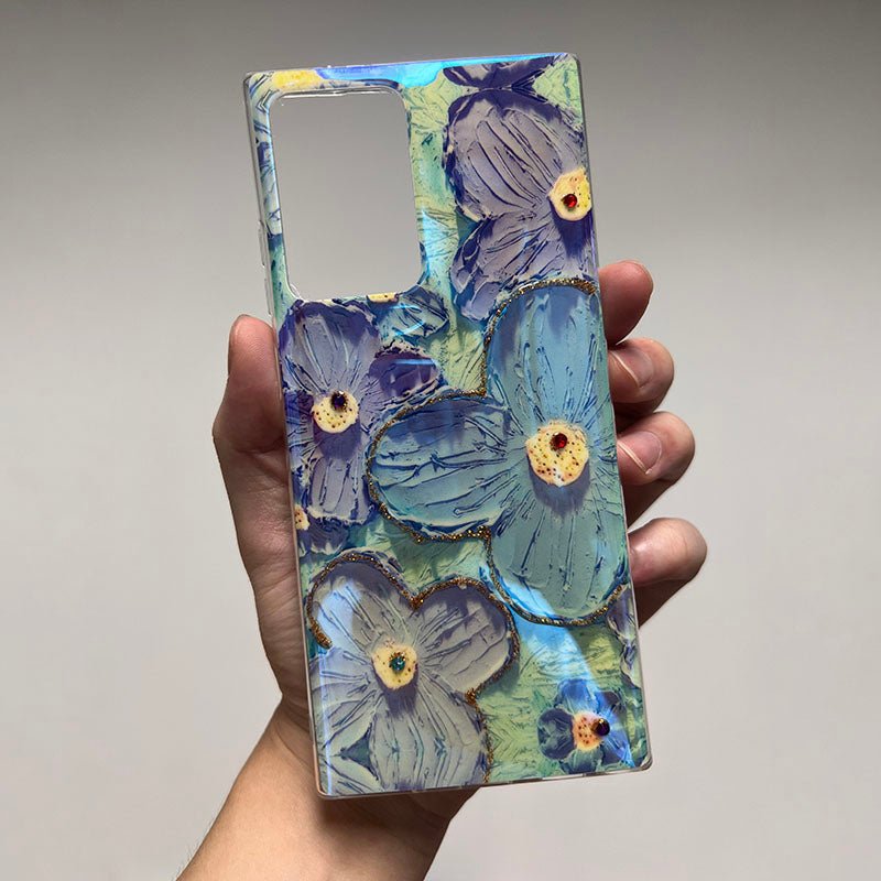 Oil Painting Flower Galaxy/iPhone Case