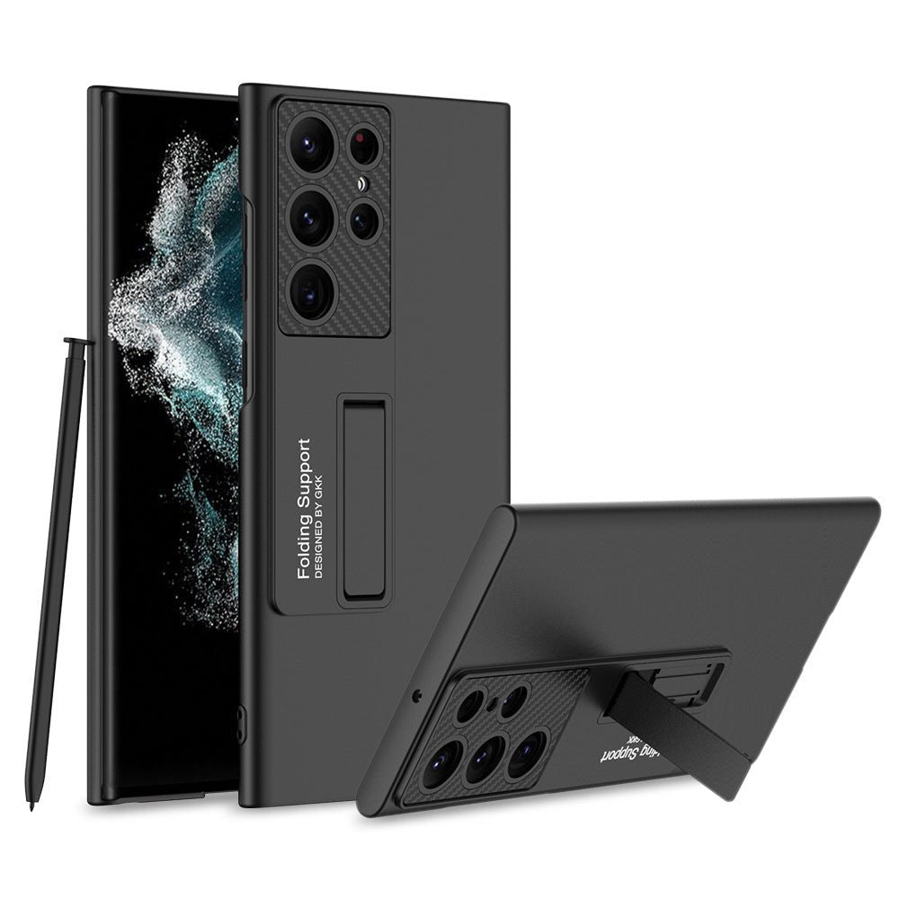 Ultra - thin Frosted Invisible Stand Cover For Galaxy S25 S24 S23 S22 Ultra Plus