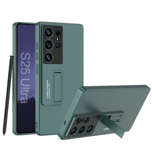 Ultra - thin Frosted Invisible Stand Cover For Galaxy S25 S24 S23 S22 Ultra Plus