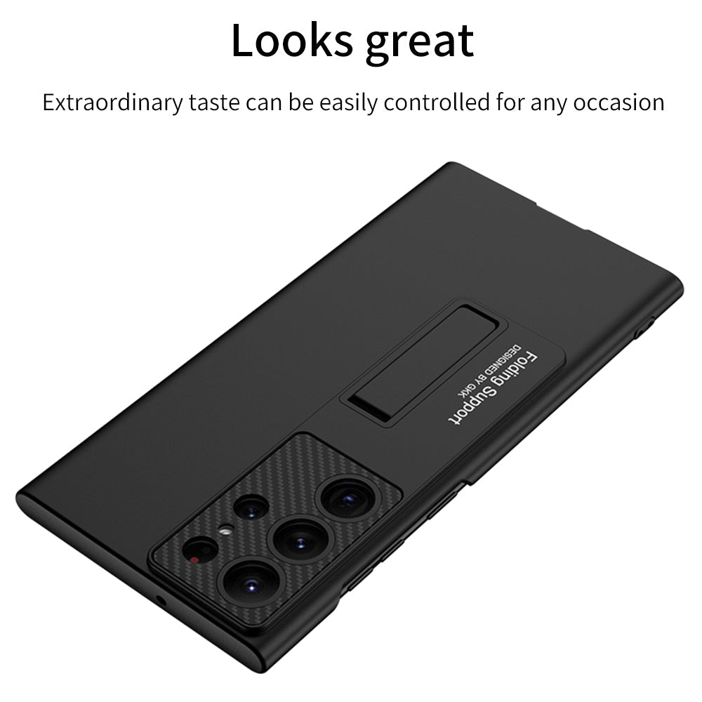 Ultra - thin Frosted Invisible Stand Cover For Galaxy S25 S24 S23 S22 Ultra Plus