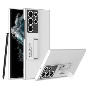 Ultra - thin Frosted Invisible Stand Cover For Galaxy S25 S24 S23 S22 Ultra Plus