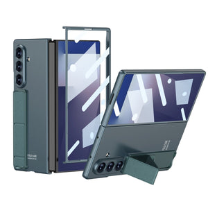 Ultra - thin Phone Case With Back Screen Protector & Wristband For Galaxy Z Fold 7