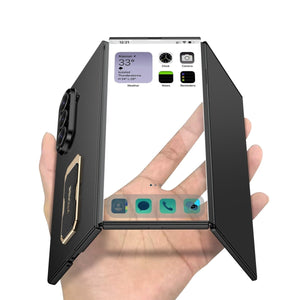 Ultra - thin Phone Case With Bracket & Screen Protector For Galaxy Z TriFold