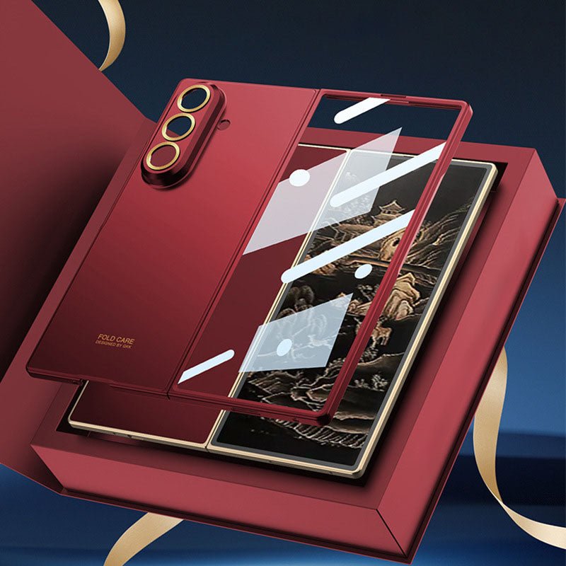 Ultra - thin Phone Case With Screen Protector For Galaxy Z Fold7/6