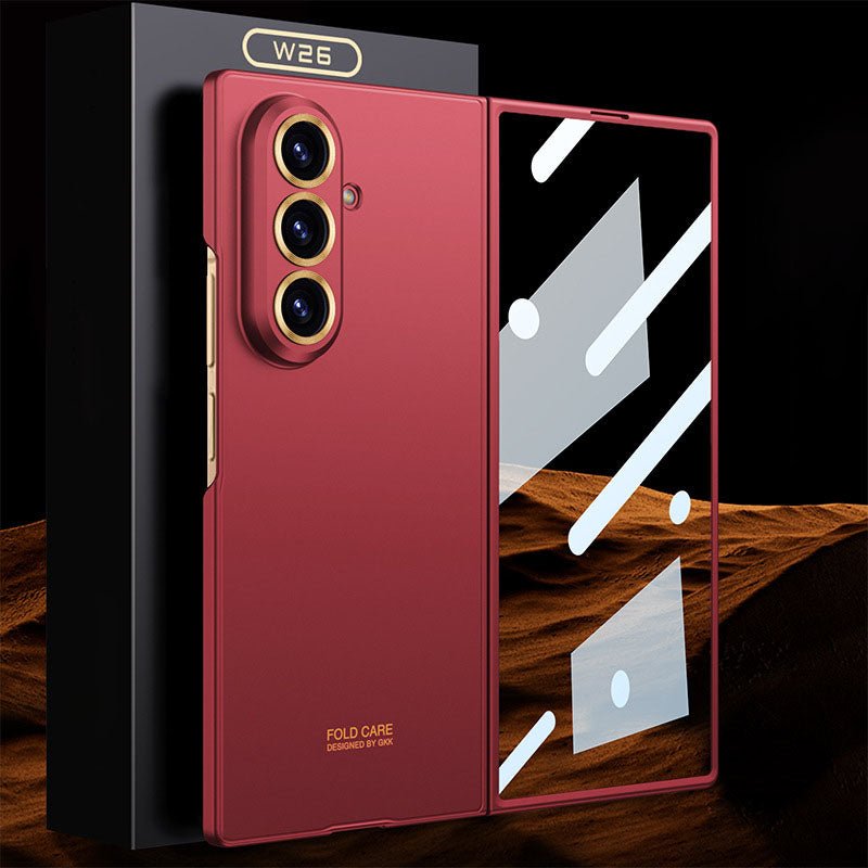 Ultra - thin Phone Case With Screen Protector For Galaxy Z Fold7/6